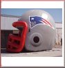 Click for Info and Larger View of 2007 New England Patriots 20' Helmet